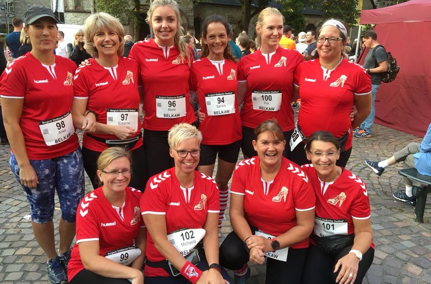 Grosse Gladbacher Ladies beim Stadtlauf